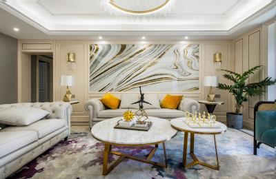 简欧风格--客厅