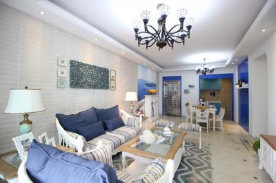 地中海风格--客厅