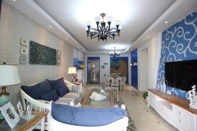 地中海风格--客厅