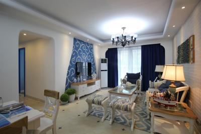 地中海风格--客厅