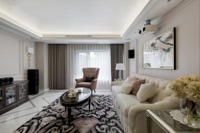 法式风格---客厅