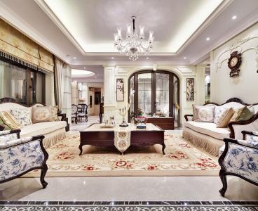 欧式风格--客厅