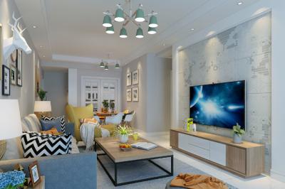 北欧风格-客厅