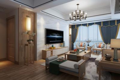 新中式风格-客厅